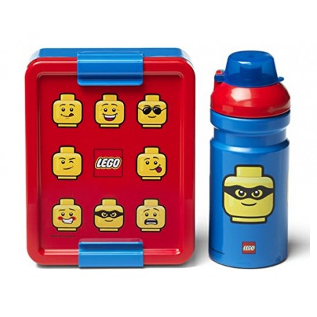 Set per il pranzo al sacco LEGO, portavivande e bottiglia