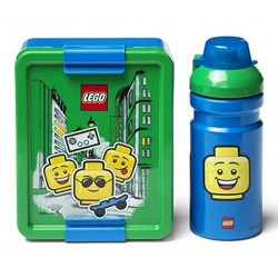 Set per il pranzo al sacco LEGO, portavivande e bottiglia