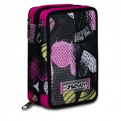 Astuccio 3 Zip Seven Kiddie Crush Girl