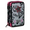Astuccio 3 Zip Seven Zipper Glamy Girl