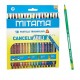Pastelli Cancellabili Triangolari Mitama 18 Pezzi