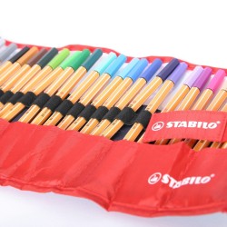 Stabilo Point 88 Astuccio Rotolo Pennarelli Pu