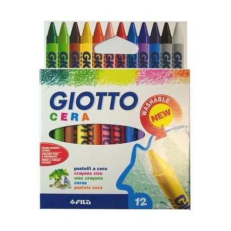 Colori A Cera Conf. Da 12 Giotto