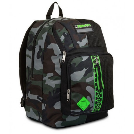 Zaino scuola Seven Point Out Half Black