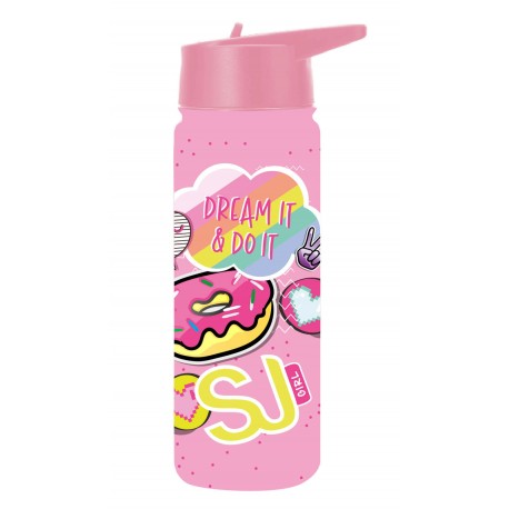BORRACCIA TERMICA SJ GANG GIRL ROSA acciaio inox 500ml CALDO - FREDDO