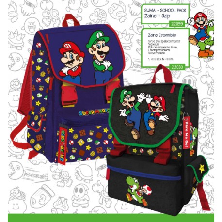 Zaino estensibile Super Mario
