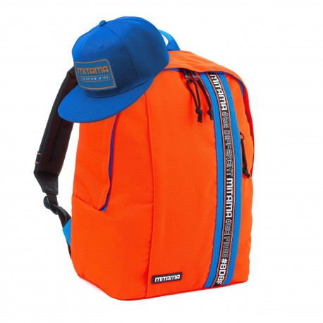 Zaino Colortouch Arancio Fluo Mitama + Cappello Omaggio
