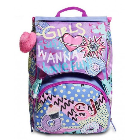 Zaino scuola SJ estensibile Big Have Fun Girl