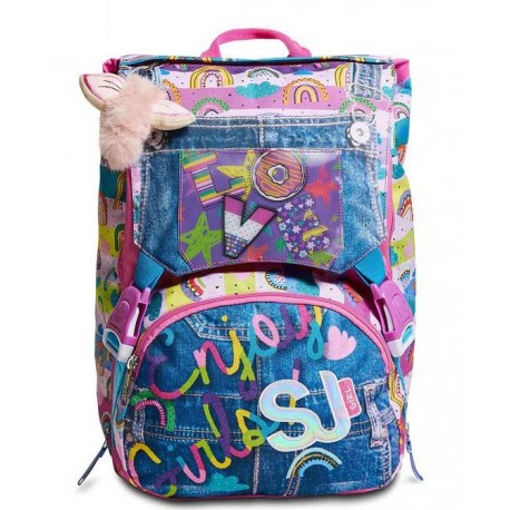 Zaino scuola SJ estensibile Big Colorbow Girl