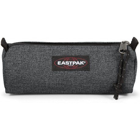 EASTPAK Benchmark Single Astuccio, 21 Cm, Grigio (Black Denim)