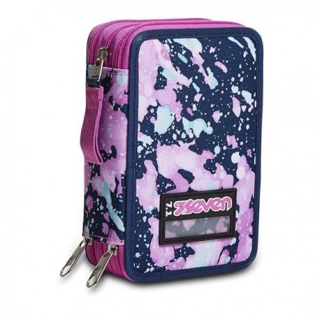 Astuccio 3 Zip Seven Drawingpin Girl