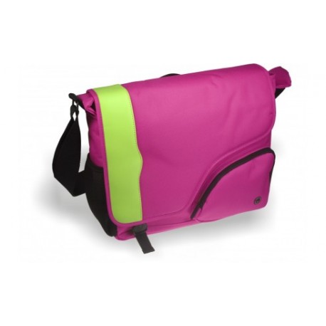 Borsa Tracolla Porta Pc 15,4" Col. Fucsia