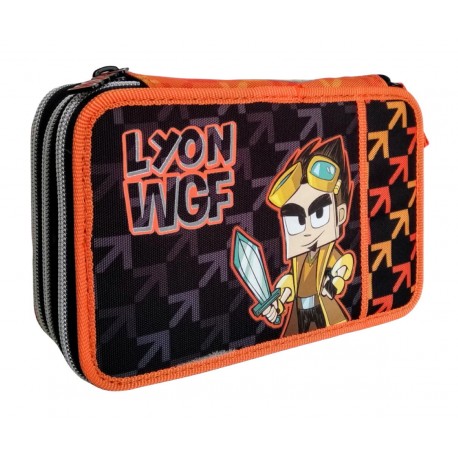 Astuccio 3 Zip Lyon Gamer WGF