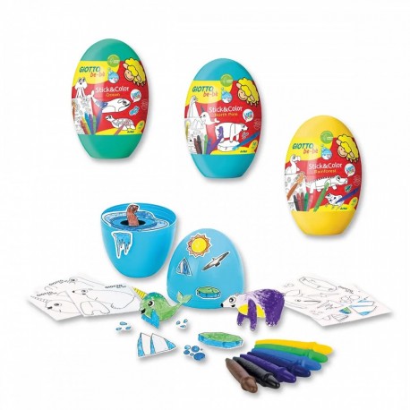 Giotto Be-Bè Stick & Color Egg