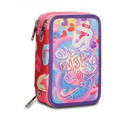 Astuccio 3 Zip - Wondrous Girl SJ Gang