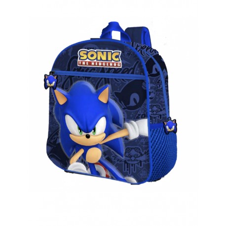 Zaino scuola Sonic
