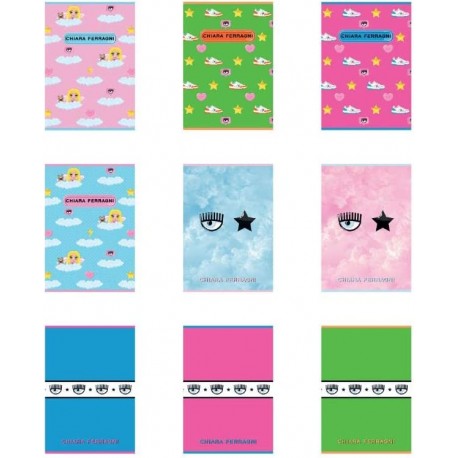 Quaderno Scuola Maxi Chiara Ferragni