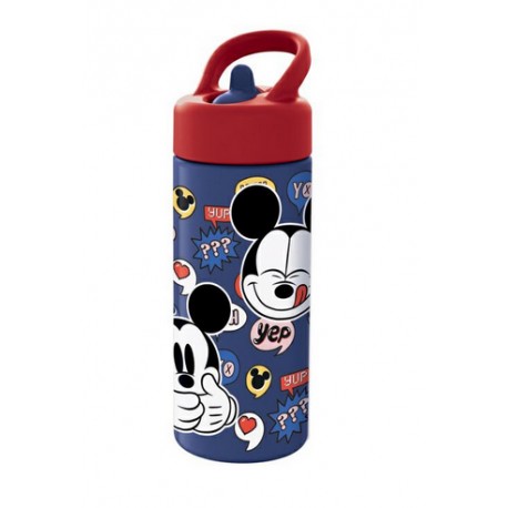 Mickey Borraccia C/ Cannuccia Playground 420 ML