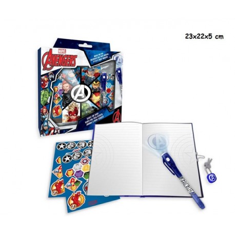 Avengers Diario Segreto Con Penna Magica