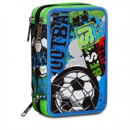 Astuccio 3 Zip Sj Gang Clack It Boy