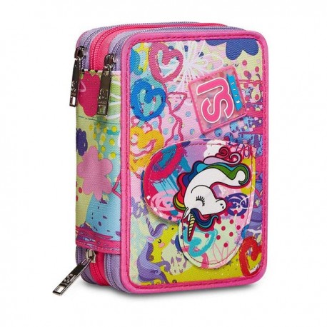 Seven SJ Gang Astuccio 3 Zip Magicflip Girl