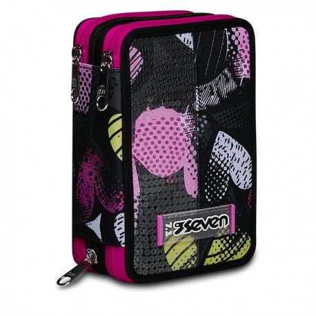 Astuccio 3 Zip Seven Kiddie Crush Girl