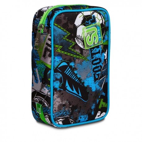 Astuccio Scuola Completo Seven Speed Case Sj Gang Clack It Boy