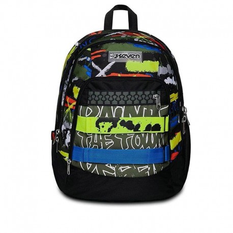 Zaino organizzato Seven Advanced pocket: fluo belts