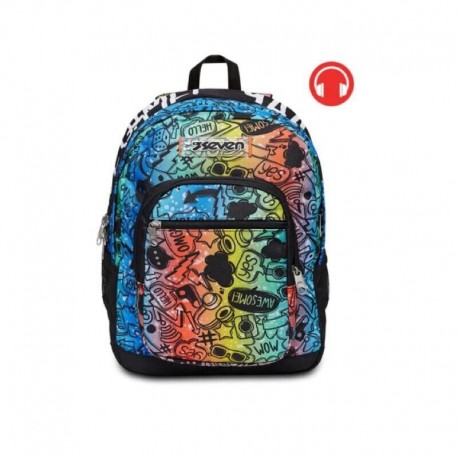 ZAINO Seven® FREETHINK CON CUFFIA GAMING COLLEZIONE 2023/24