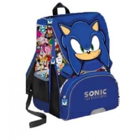Zaino Estensibile Scuola Sonic - Nuova Collezione 2023/2024