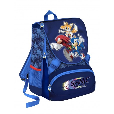 Zaino Estensibile Scuola Sonic - Nuova Collezione 2023/2024