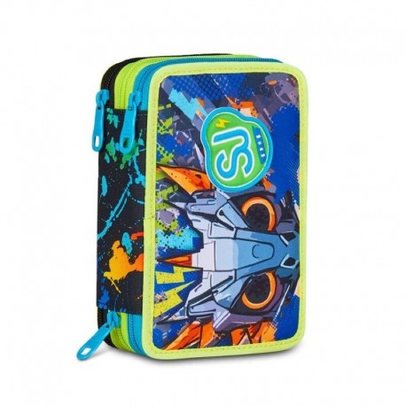 Astuccio 3 Zip Seven SJ Gang LED Look