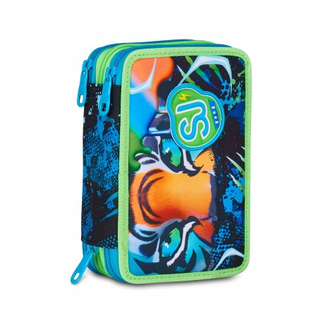 Astuccio 3 Zip Seven SJ Gang Air Tiger