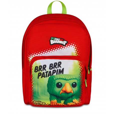 Zaino scuola Skifidol Italian Brainrot patapim