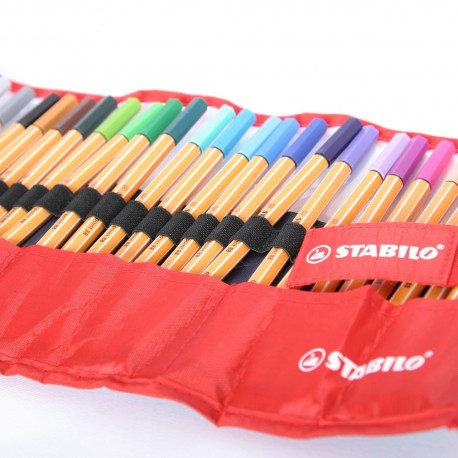 Stabilo Point 88 Astuccio Rotolo Pennarelli Pu